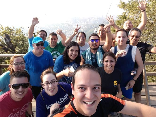 Climbing the Chipinque Mountain in Monterrey!